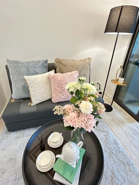 living room of The Clev Riverline Chaophraya – Wong Sawang