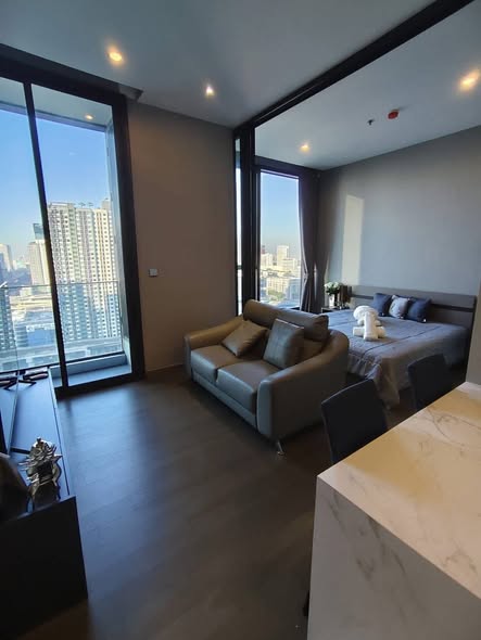 living room of THE ESSE at SINGHA COMPLEX