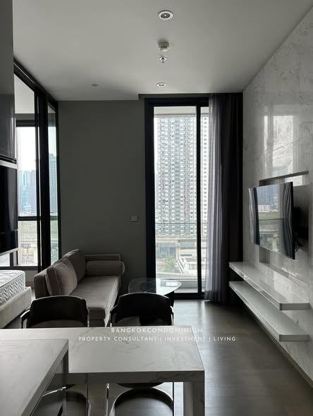 living room of THE ESSE at SINGHA COMPLEX