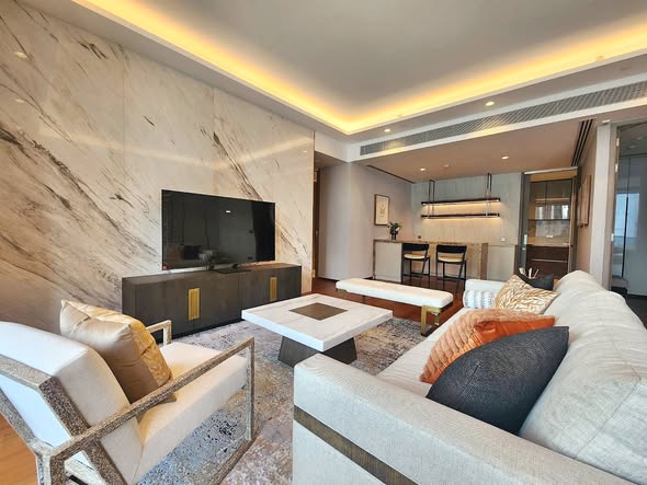 living room of The Estelle Phrom Phong