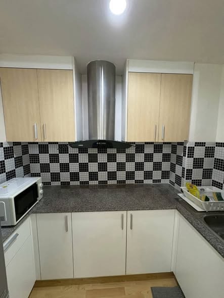 kitchen of The Iris Condo (F Building) Rama 9 – Srinagarindra