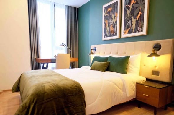 bedroom of THE LINE Phahon-Pradipat