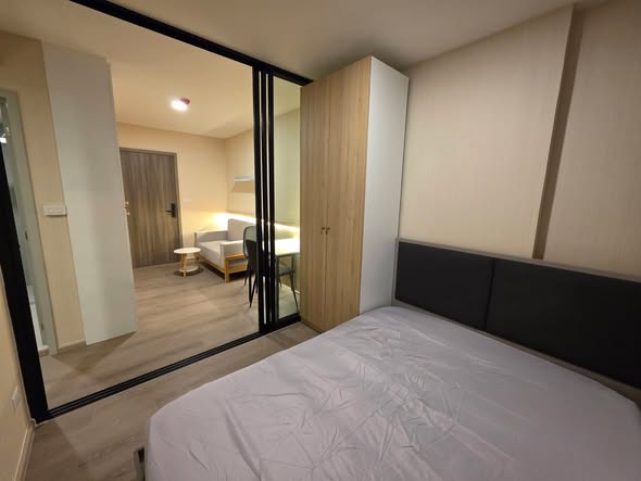 bedroom and room interior of THE ORIGIN SUKHUMVIT – PRAKSA สำนักงานขายคอนโด
