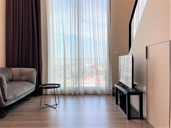 living room and room interior of The Reserve Phahol-Pradipat