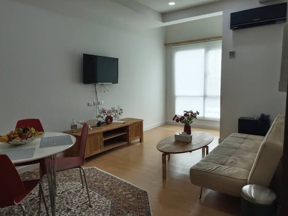 living room of The Trendy Condominium