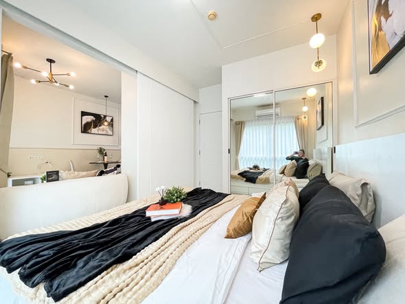 bedroom of A Space ME Sukhumvit 77