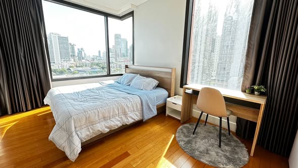 bedroom of Aguston Sukhumvit 22