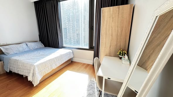 bedroom of Aguston Sukhumvit 22