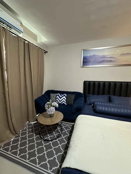 living room and bedroom of ASAKAN Tower Srinagarindra