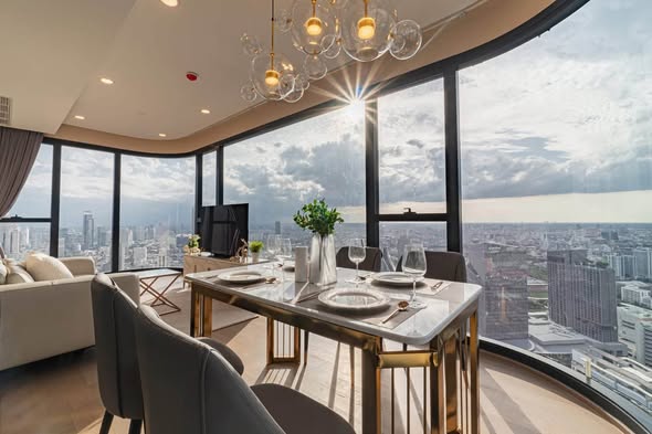 living room of Ashton Chula-Silom