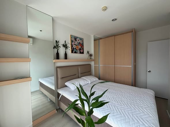 bedroom of Aspire Sukhumvit 48