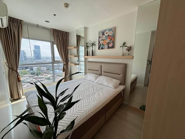bedroom of Aspire Sukhumvit 48