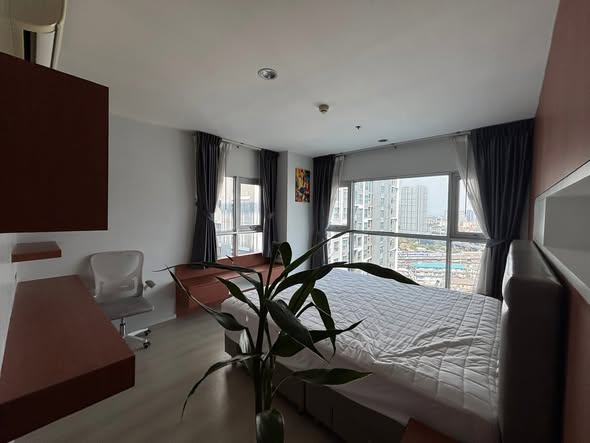 bedroom of Aspire Sukhumvit 48