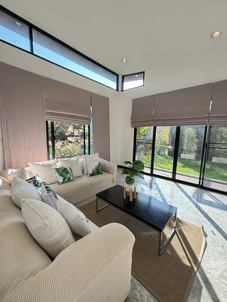 living room and room interior of Bangkok Luxury Pool Villa Thonglor