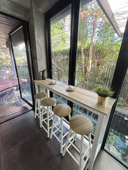 room interior of Bangkok Luxury Pool Villa Thonglor