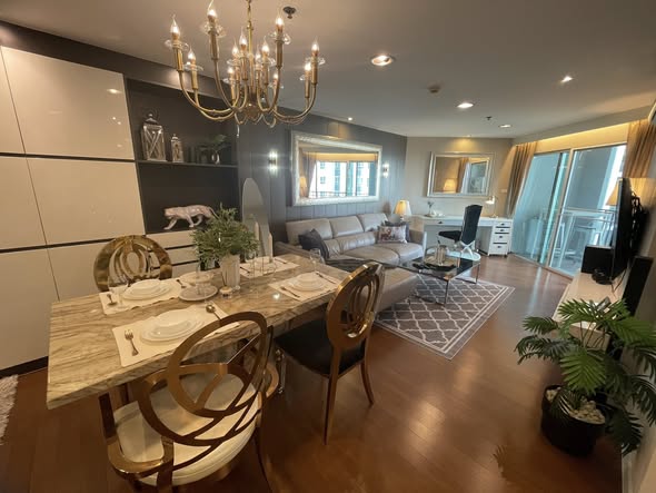 living room and room interior of Belle Grand Rama 9