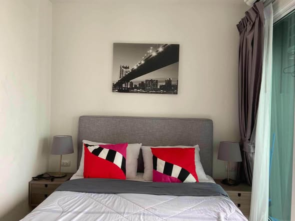 bedroom of Chapter One Eco Ratchada-HuaiKhwang