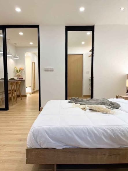 bedroom and room interior of Chomdoi Condotel—2