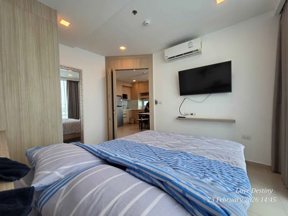 bedroom of City Garden Tower Condominium