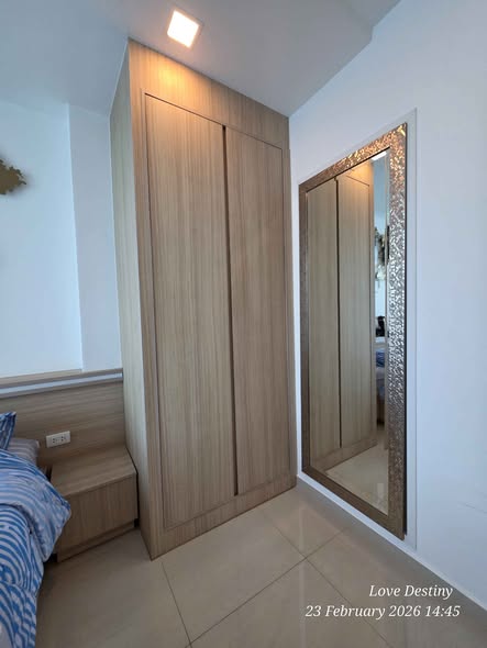 bedroom and room interior of City Garden Tower Condominium