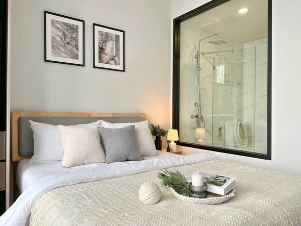 bedroom and room interior of CLOUD Thonglor-Phetchaburi