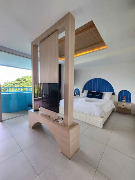 bedroom of Costa Village Jacuzzi Bangsaray