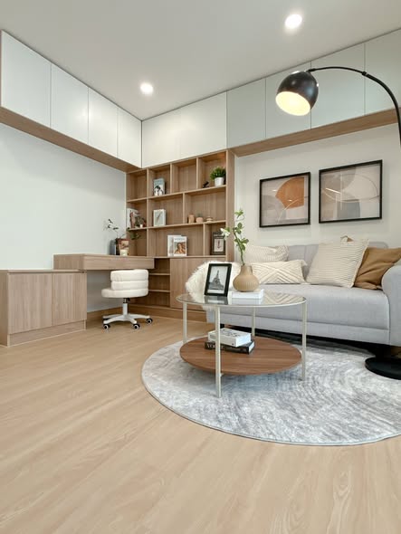 living room of D condo ramindra