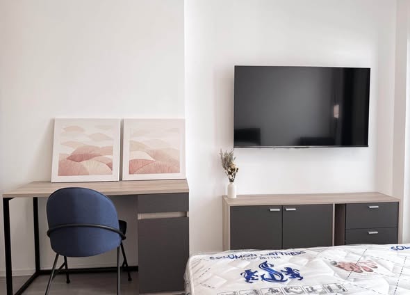 bedroom and room interior of DENIM Jatujak