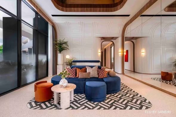 living room of FLO by Sansiri