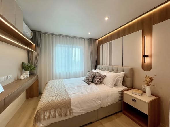 bedroom of Fortune CondoTown