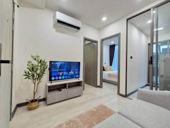 bedroom and living room and room interior of Groove Vibes Ladprao 18 (กรูฟ ไวบส์ ลาดพร้าว18)