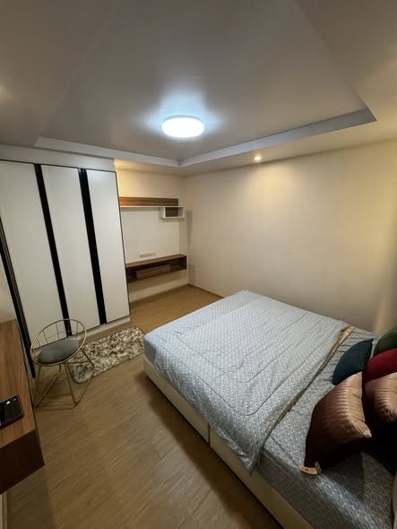 bedroom of Happy Condo Rachada 18