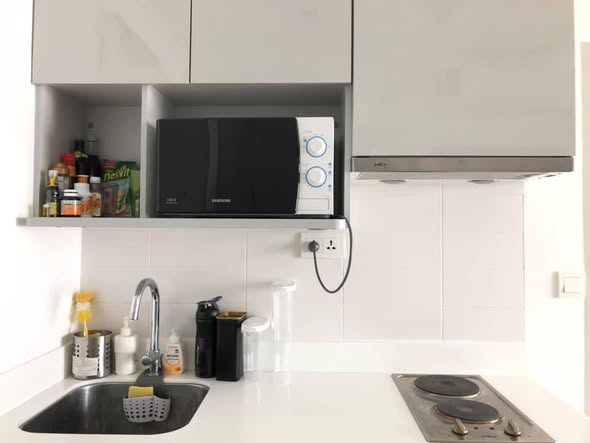 kitchen of Ideo Mobi Sathorn