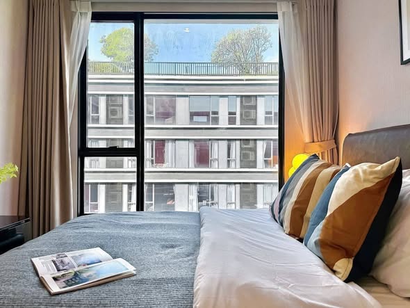 bedroom of Ideo Mobi Sukhumvit 40