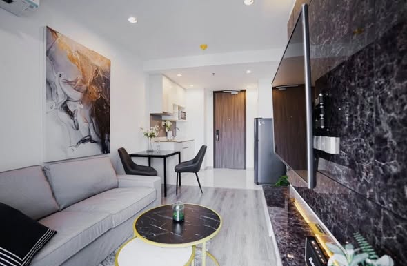 living room of Ideo Mobi Sukhumvit 66