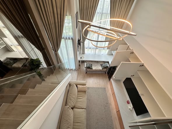 living room of Ideo New Rama 9