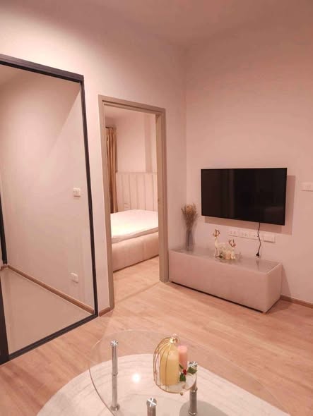 bedroom and bathroom of IDEO Rama9 – Asoke