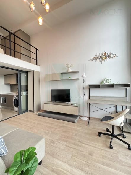 living room of IDEO Rama9 – Asoke