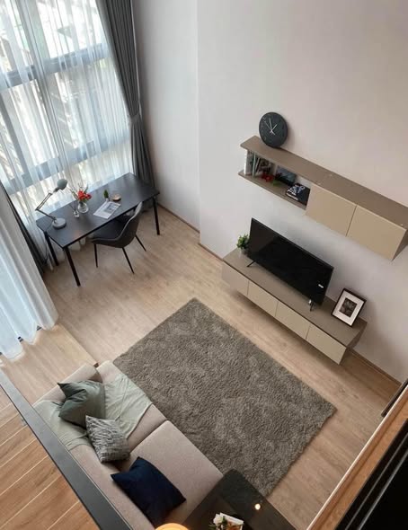 living room of IDEO Rama9 – Asoke