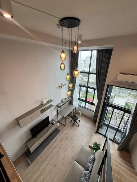 living room of IDEO Rama9 – Asoke