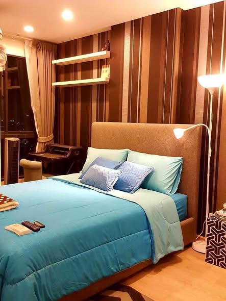 bedroom of Ideo Sathon-Tha Phra