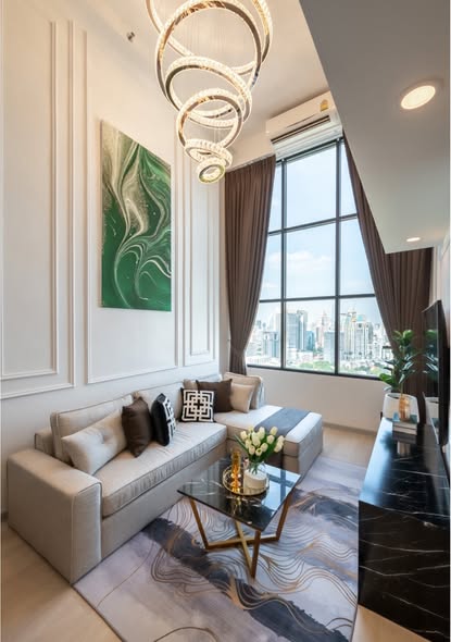 living room of KnightsBridge Prime Sathon