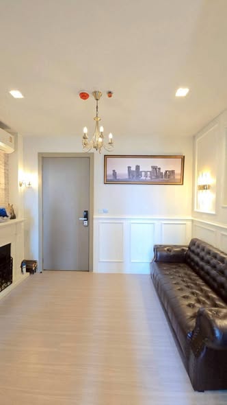 living room of Life Asoke – Rama 9