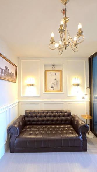 living room of Life Asoke – Rama 9