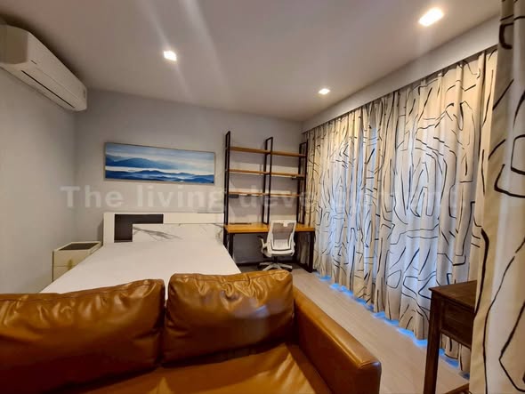 living room and bedroom and room interior of Life Asoke – Rama 9
