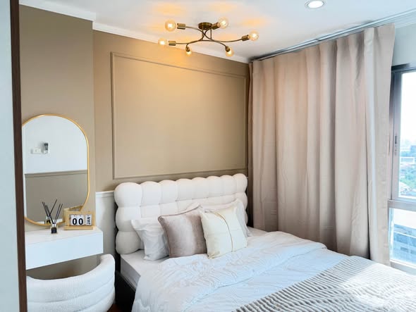 bedroom of Lumpini Ville Chaeng Watthana – Pak Kret.
