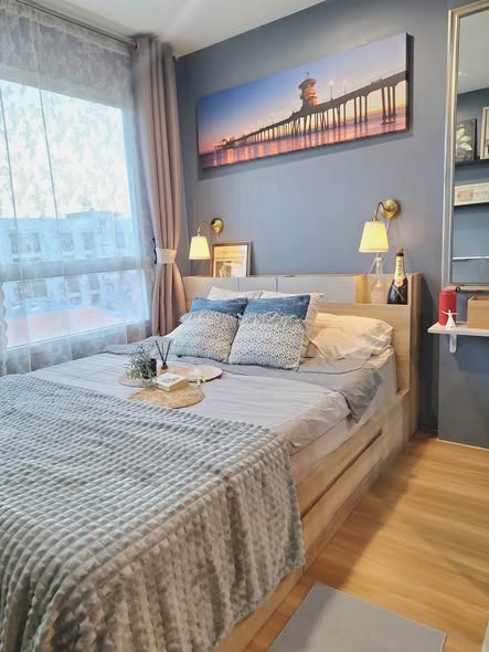 bedroom of Lumpini Ville On Nut – Phatthanakan