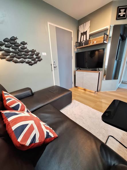 living room of Lumpini Ville On Nut – Phatthanakan