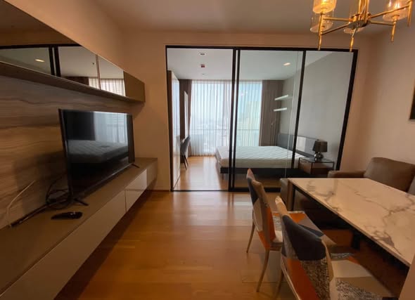 living room and room interior of Noble Revo Silom