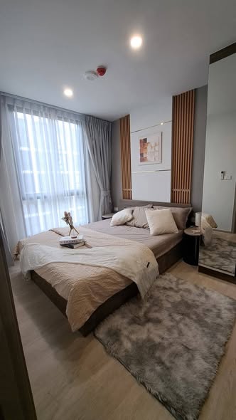 bedroom of Nue Cross Khu Khot Station (นิว ครอส คูคต สเตชัน)